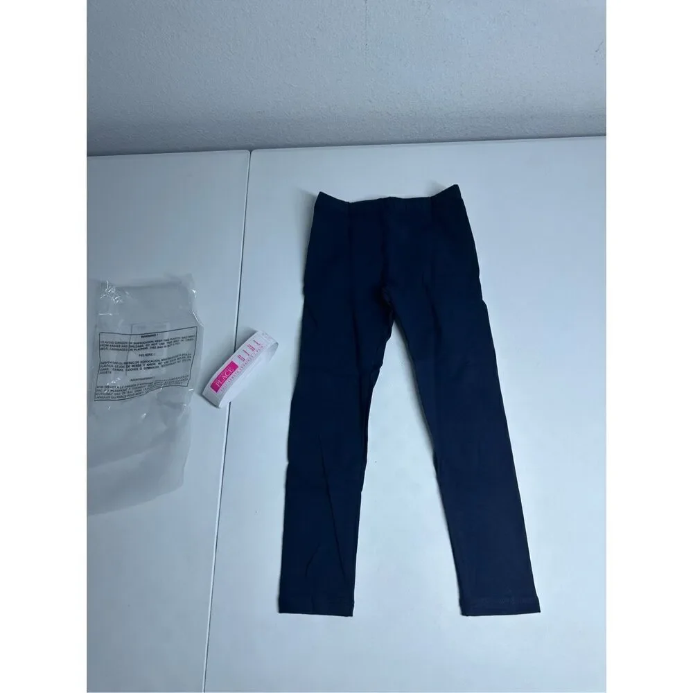 NWT The Children's Place Girl's Full-Length Leggings, Navy, S (5/6)
